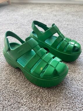 CROCS Stomp Fisherman Sandals sz 8